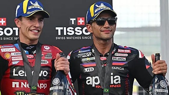 Silverstone reinicia MotoGP con Jorge Martín líder y Marc Márquez al acecho