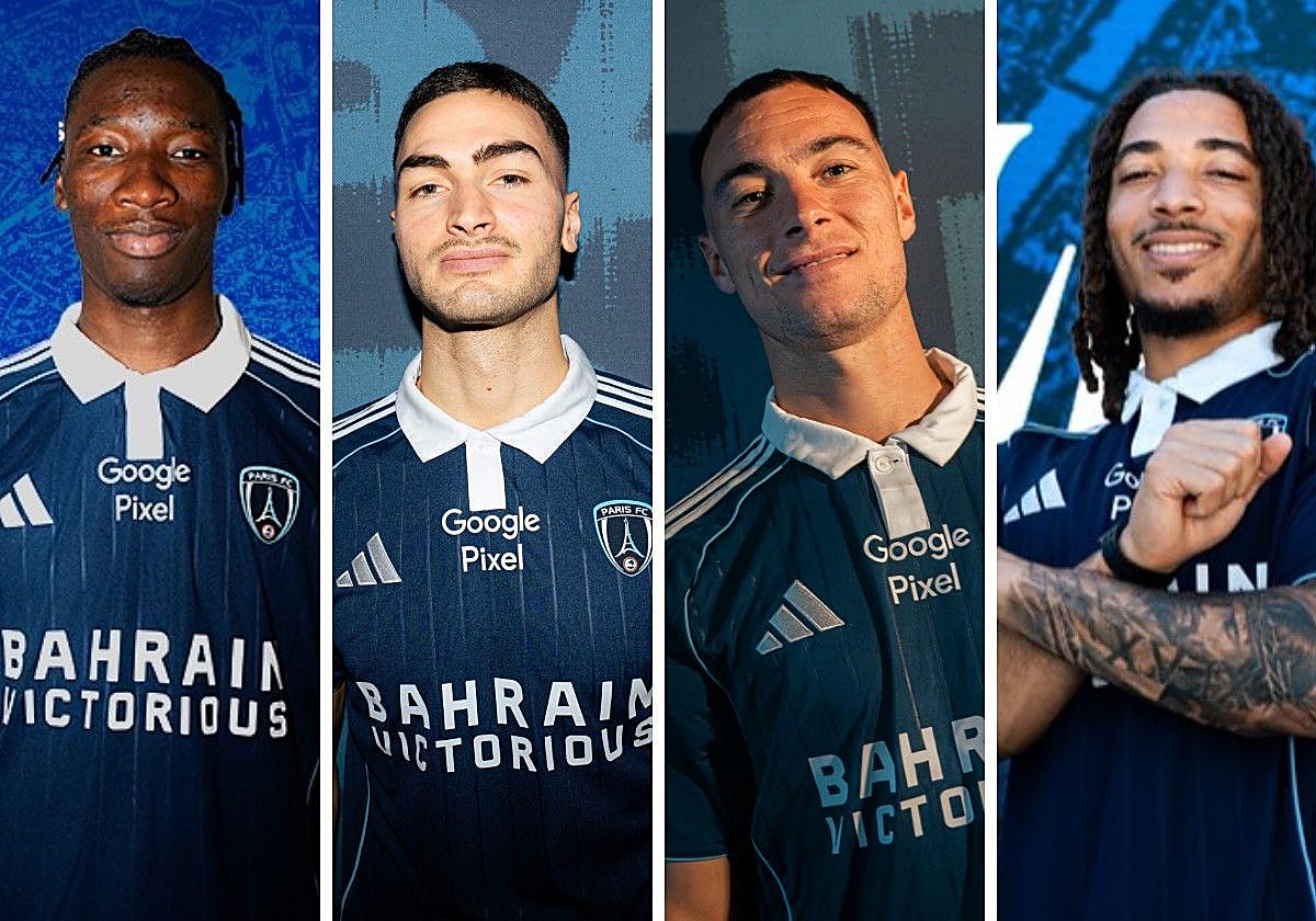 Patrick Zabi, Diego Coppola, Pablo Pagis y Luca Koleosho.