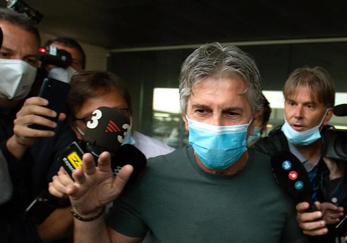 Jorge Messi, padre y agente del jugador.