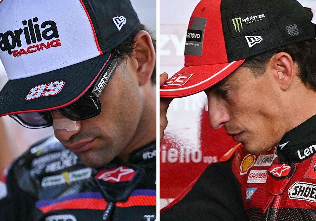 Jorge Martín y Marc Márquez, dos de los candidatos al título de MotoGP.