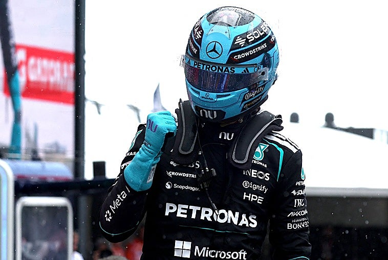 Russell gana la absoluta nada que fue el sprint de Zandvoort