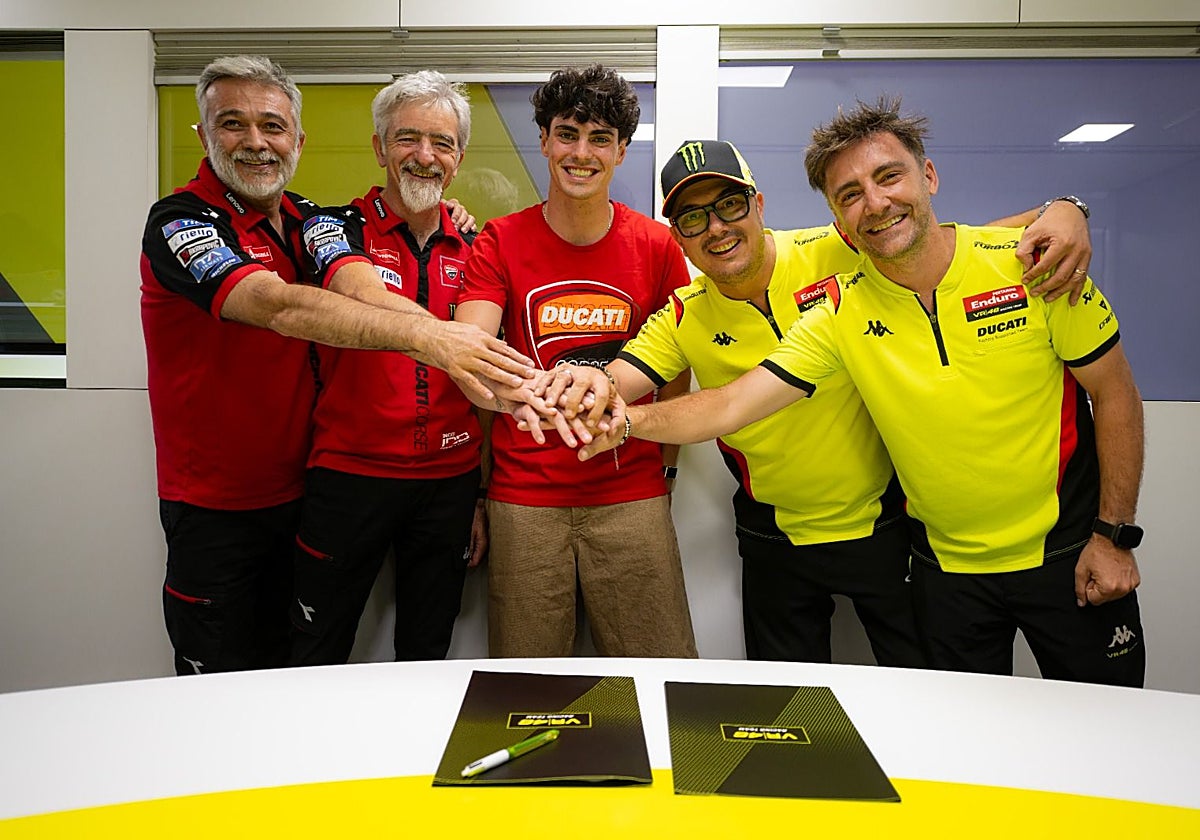 Fermín Aldeguer ficha por el VR46 y sube un escalón en Ducati