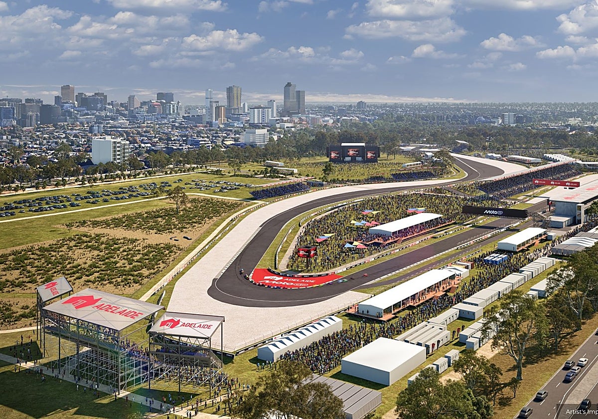 MotoGP desvela su primer circuito urbano en Adelaida | La Verdad