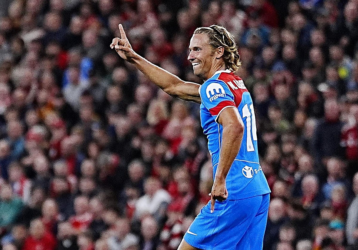 Marcos Llorente, el huésped incómodo de Anfield