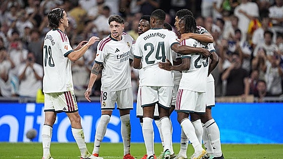 Un Real Madrid con dos caras para golear al Rayo Vallecano