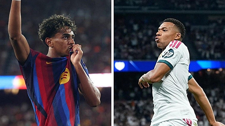 Lamine Yamal y Kylian Mbappé reeditan el pulso entre Leo Messi y Cristiano Ronaldo