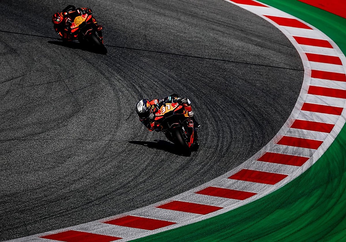 Pedro Acosta, en el Red Bull Ring.