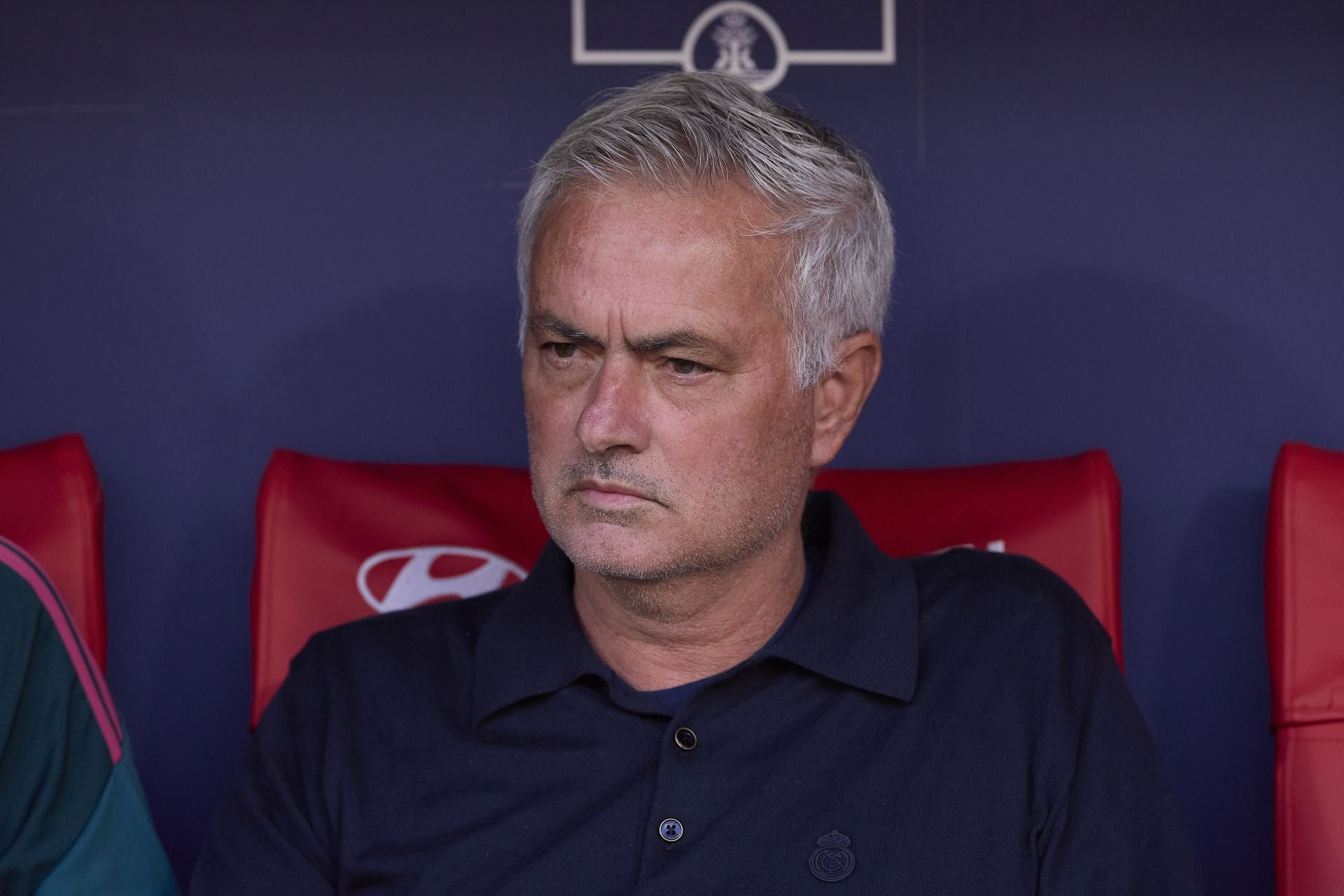 José Mourinho, este domingo en el Metropolitano.
