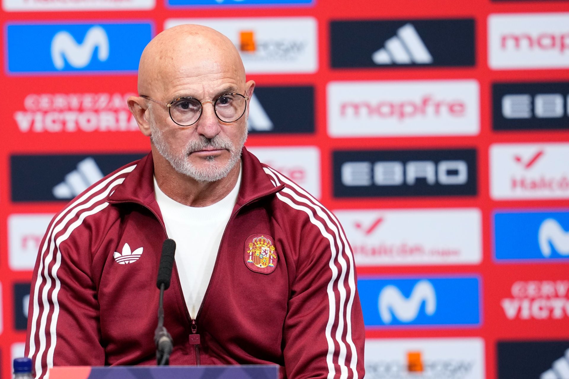 El entrenador de la selección española, Luis de la Fuente.