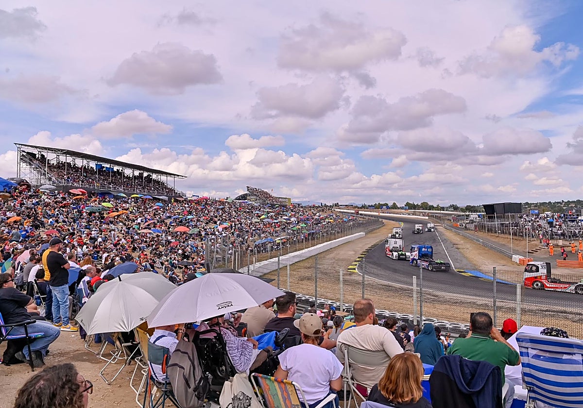 Un momento de la 39ª edición del Gran Premio de España FIA Europeo de Camiones