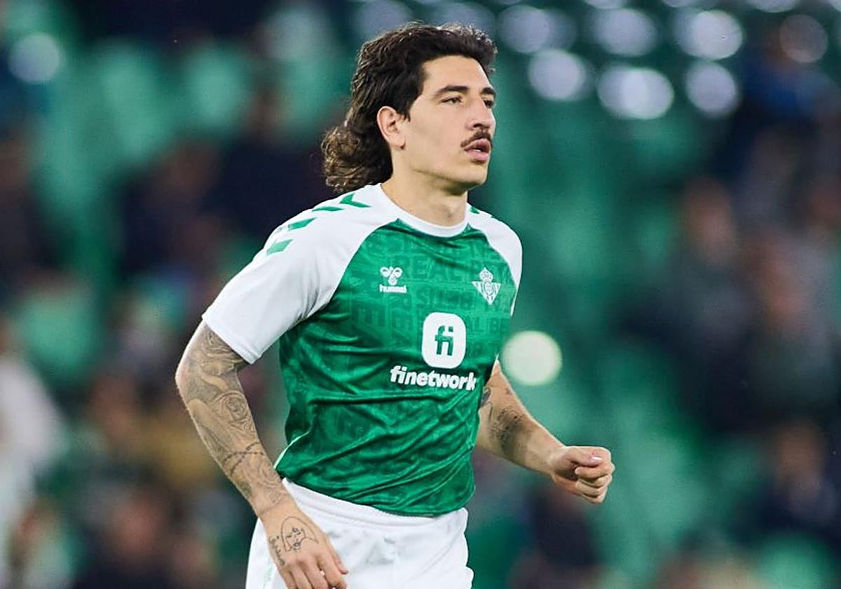 El jugador del Betis, Héctor Bellerín.