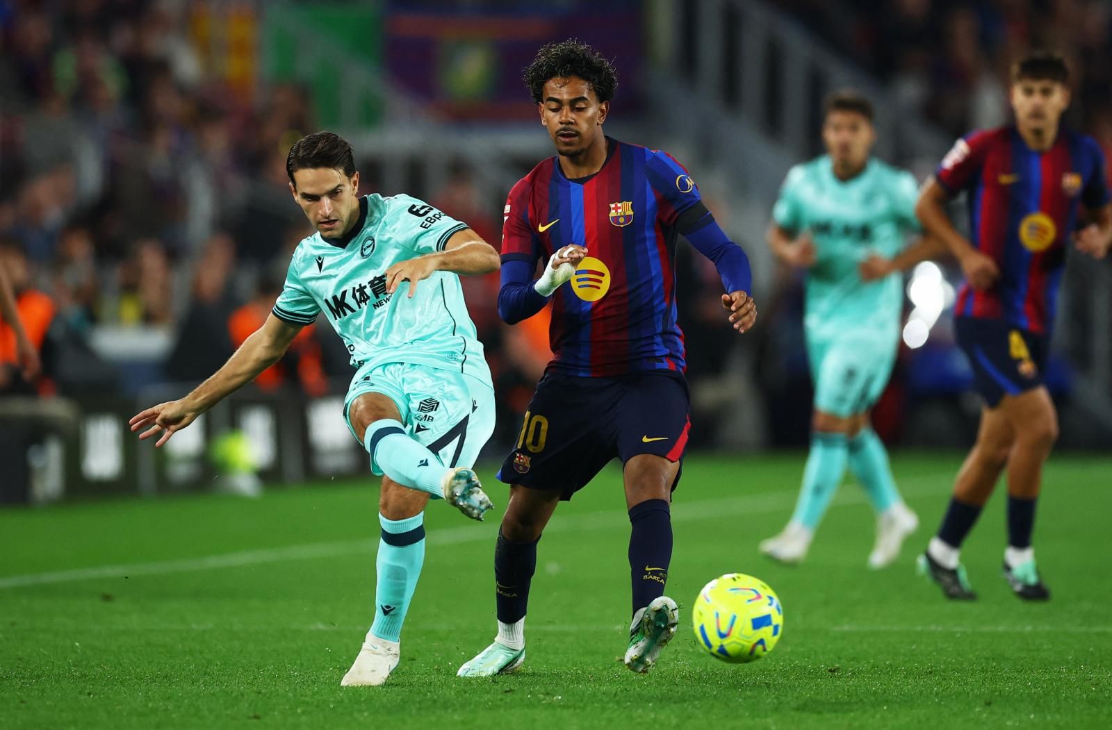 ¡Dominio total del Barça en casa!