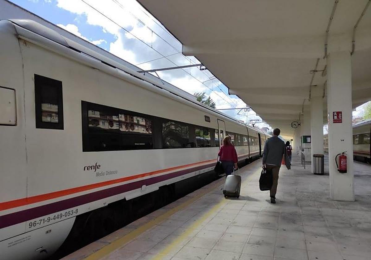 Un tren de Renfe.