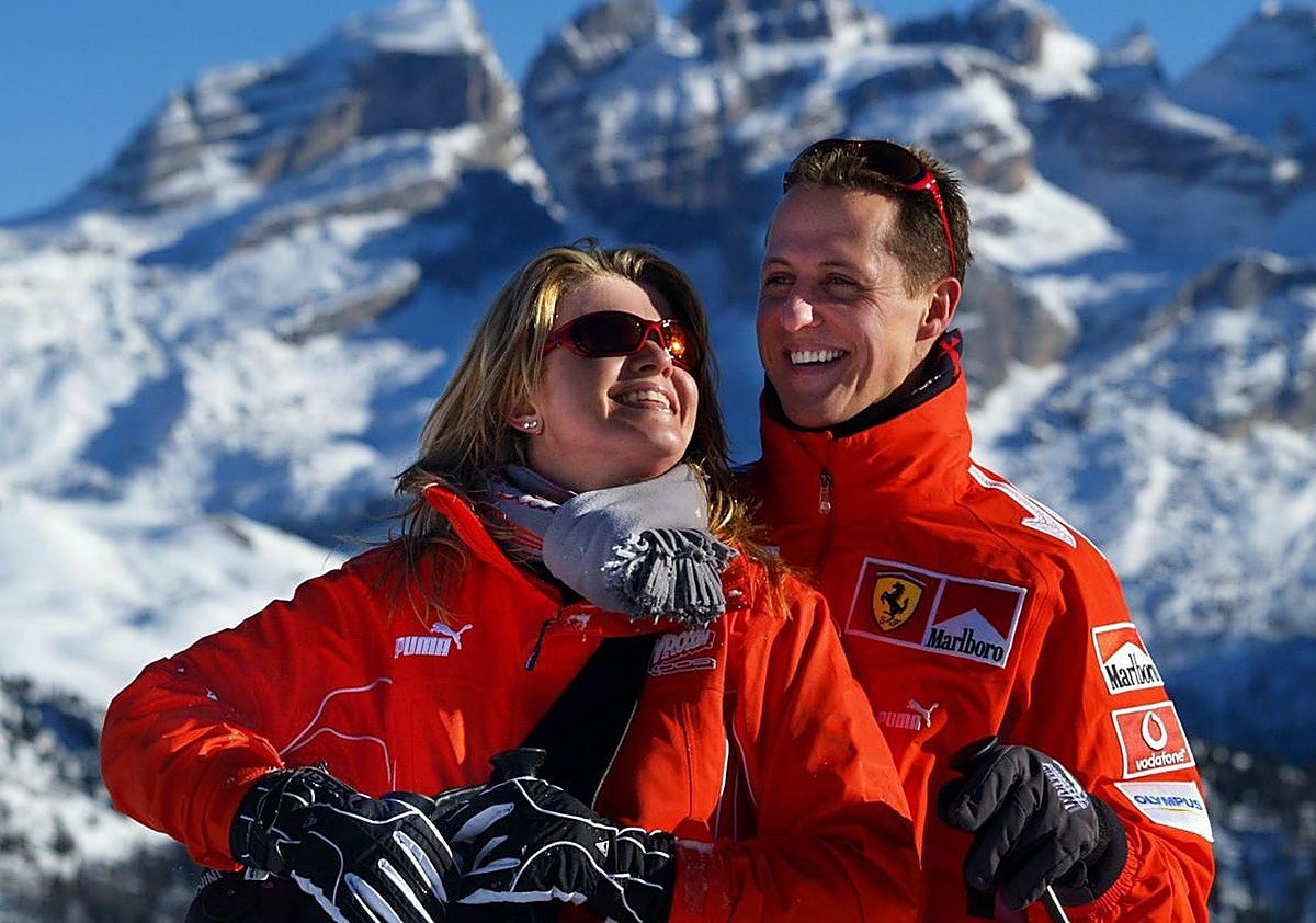 Corinna Schumacher, la mujer que sostiene el mito