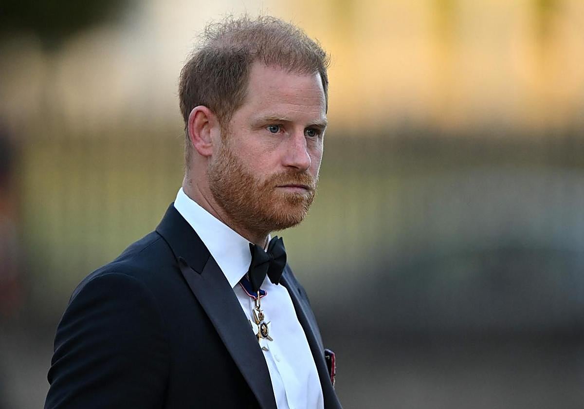 El príncipe Harry de Gran Bretaña en la primera edición de los premios Invictus Spirit Awards, el jueves pasado.