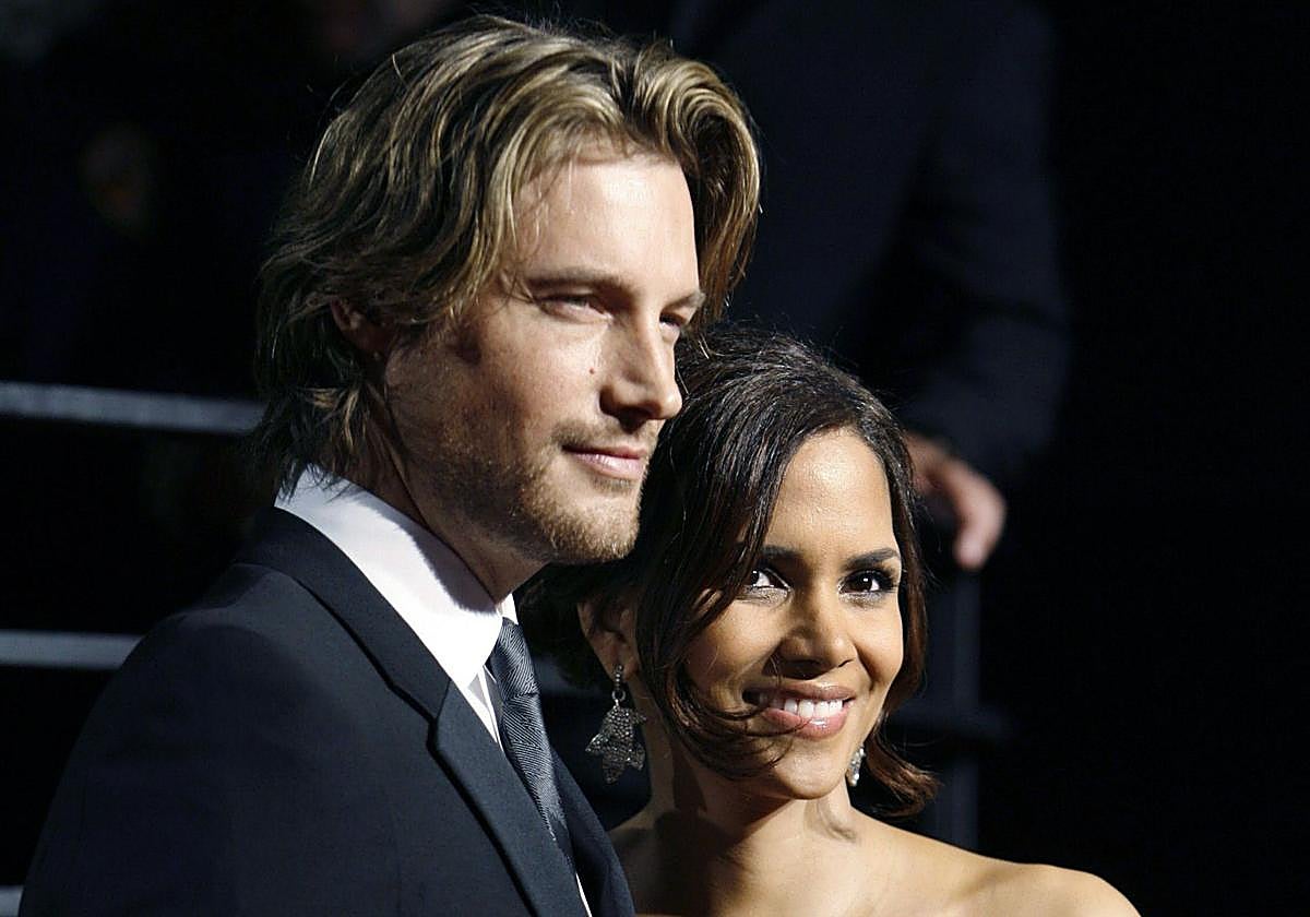 Halle Berry, actriz estadounidense, y su exnovio, el modelo Gabriel Aubry.