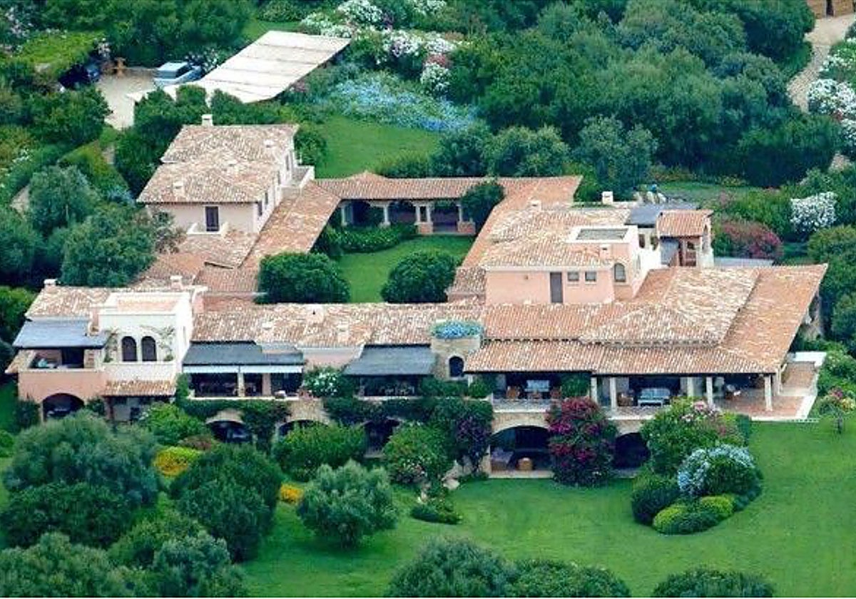 La familia real catarí compra la villa de las orgías de Berlusconi