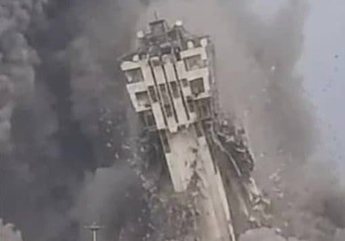 EE UU destruye en Chabahar una de las grandes torres del control marítimo de Irán