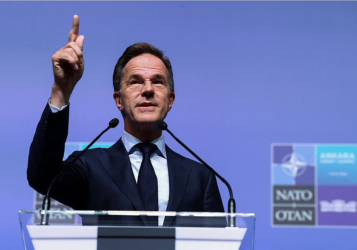 Mark Rutte, secretario general de la OTAN.