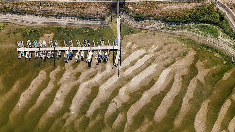 La sequía deja al Rin y al Danubio en situación de alarma con menos de 70 centímetros de agua