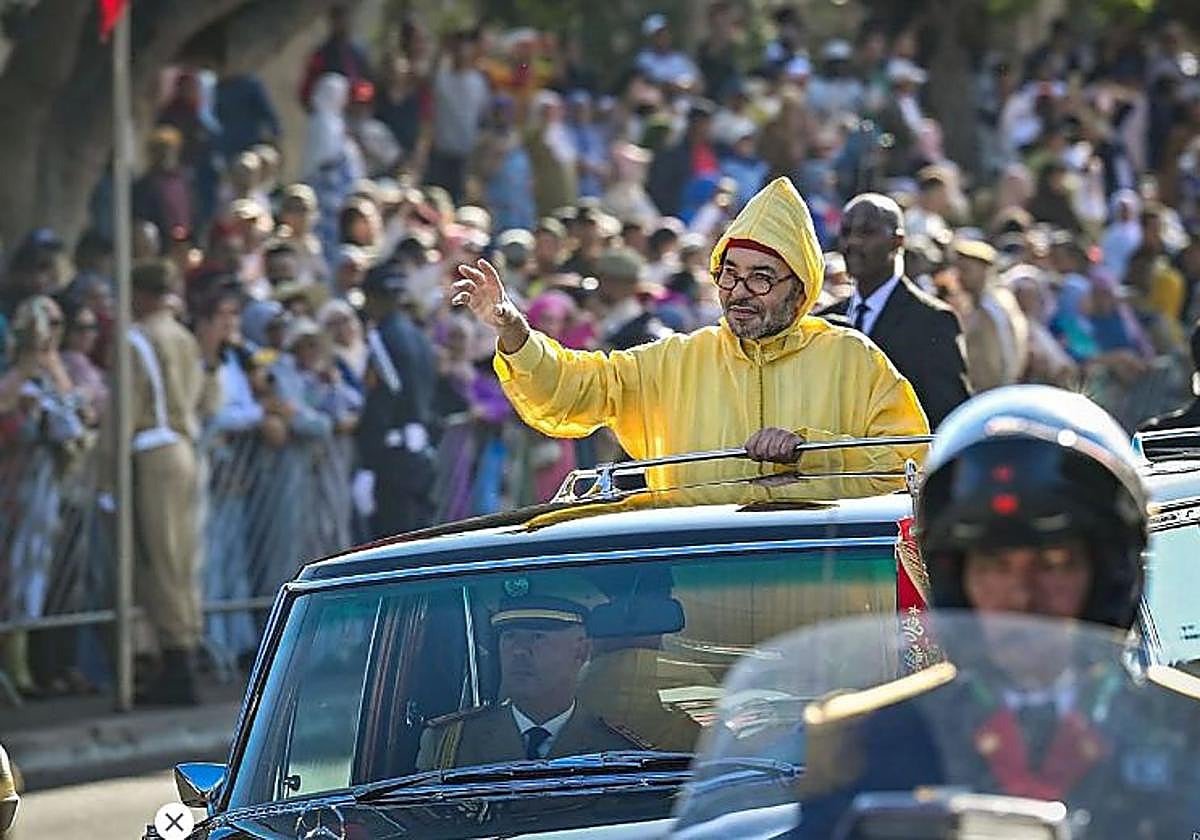 El Rey Mohamed VI, en una foto de 2025.