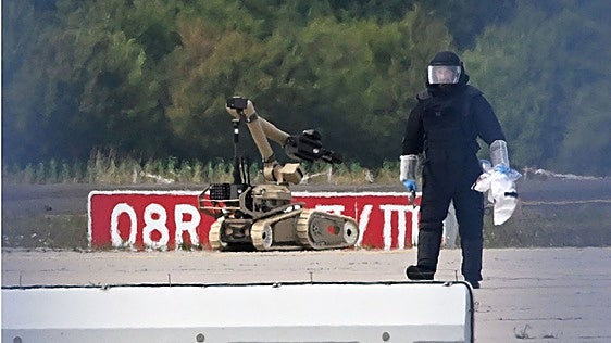 El dron bomba de Leipzig estaba hecho con una lata de conserva y un soldador