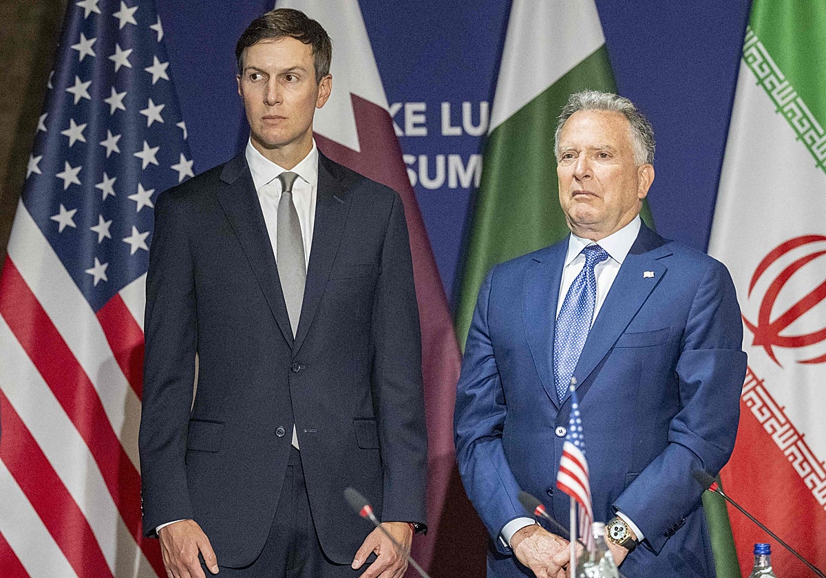 Jared Kushner y Steve Witkoff.