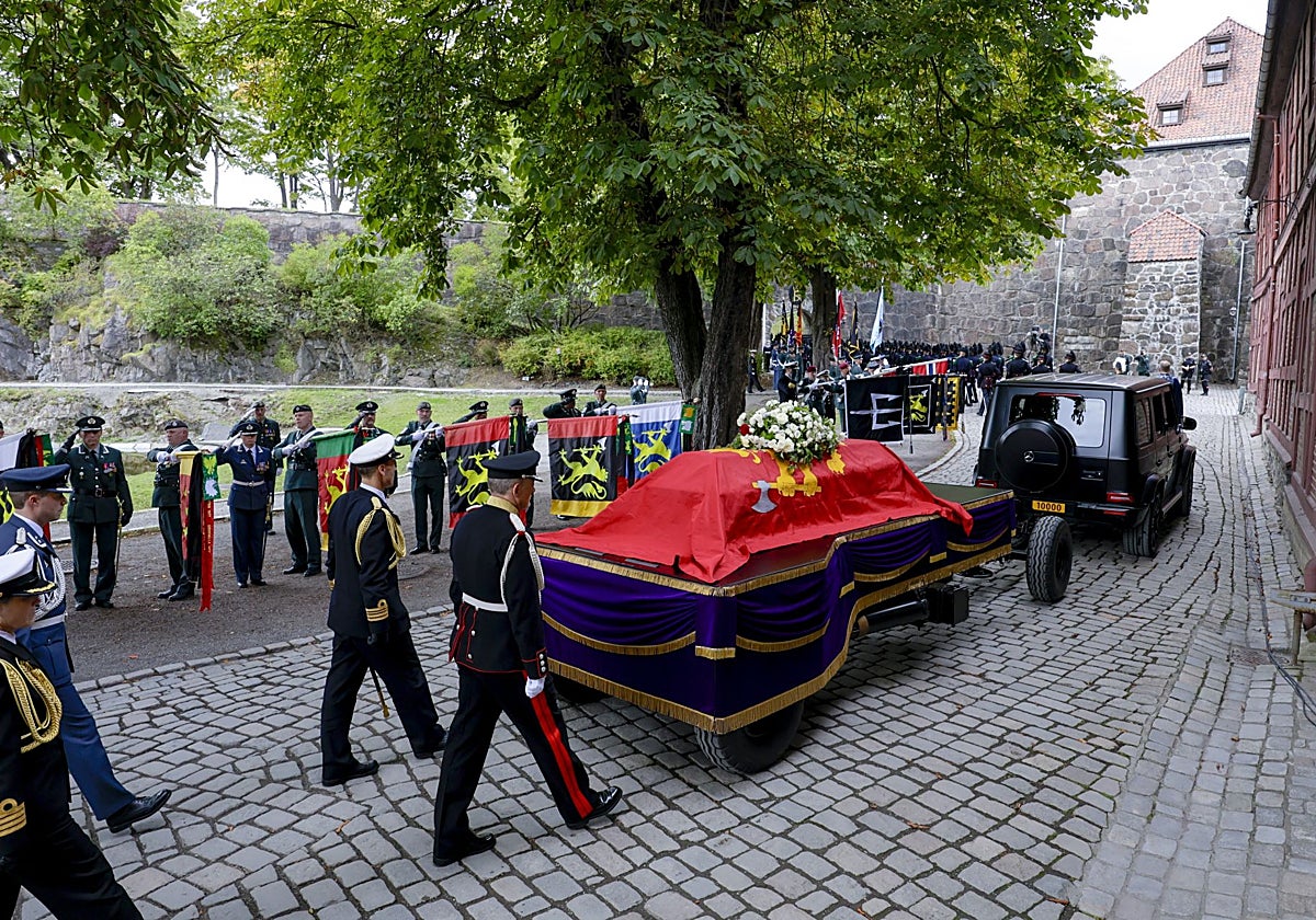 La realeza mundial despide a Harald V de Noruega en un histórico funeral