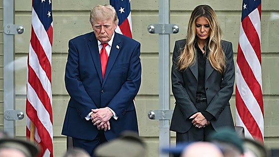 Trump lleva el recuerdo de los atentados al Pentágono: «Nunca jamás olvidaremos»