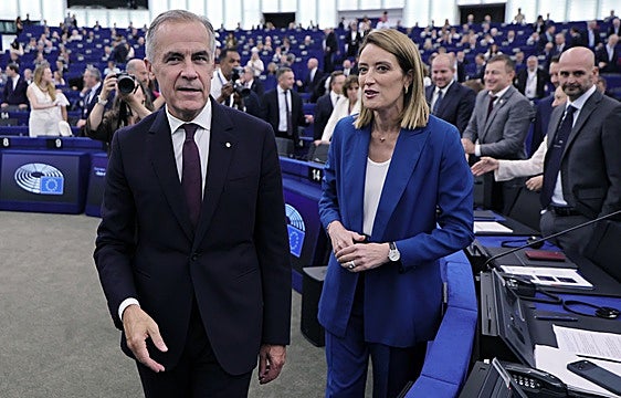 Carney responde a Trump que la alianza entre la UE y Canadá «no busca dominar a otros»