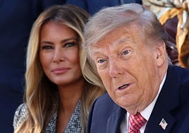 Melania y Donald Trump.