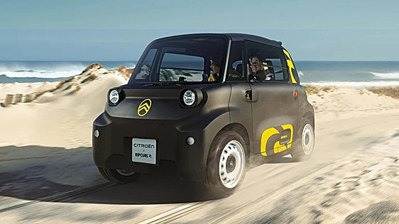 Citroën Ami, el eléctrico más divertido también en la playa