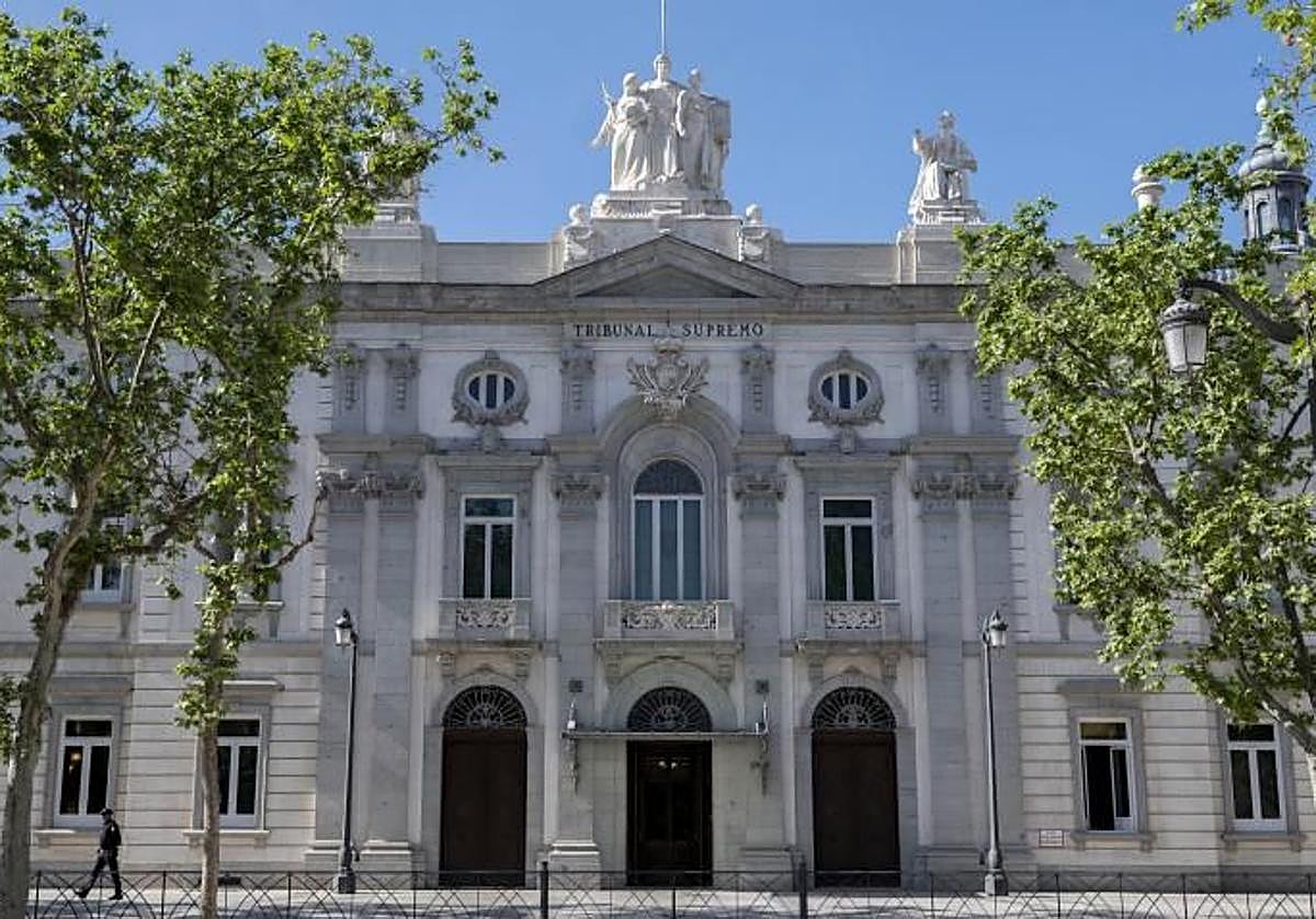 El edificio del Tribunal Supremo, imagen de archivo.