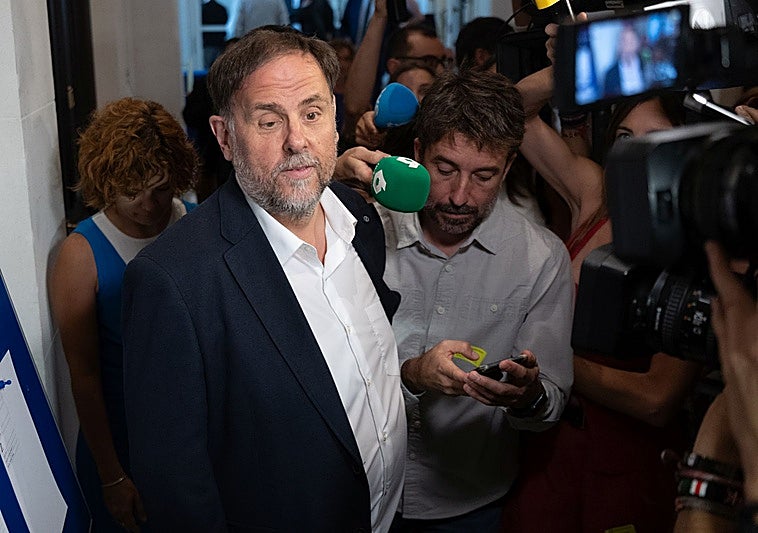 Junqueras defiende el apoyo al Gobierno hasta el final de la legislatura frente a la «frivolidad» de Junts