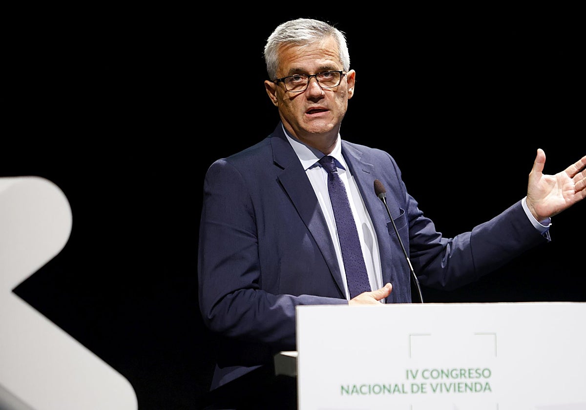 David Lucas durante el IV Nacional de Vivienda