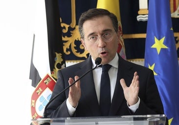 El ministro de Exteriores, Jos&eacute; Manuel Albares.
