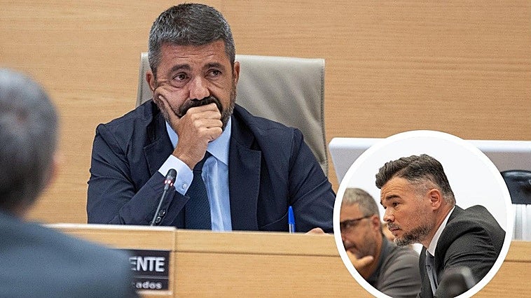 Rufián insiste en llamar «psicópata» a Mazón y formula nueve preguntas de las víctimas de la dana al expresidente