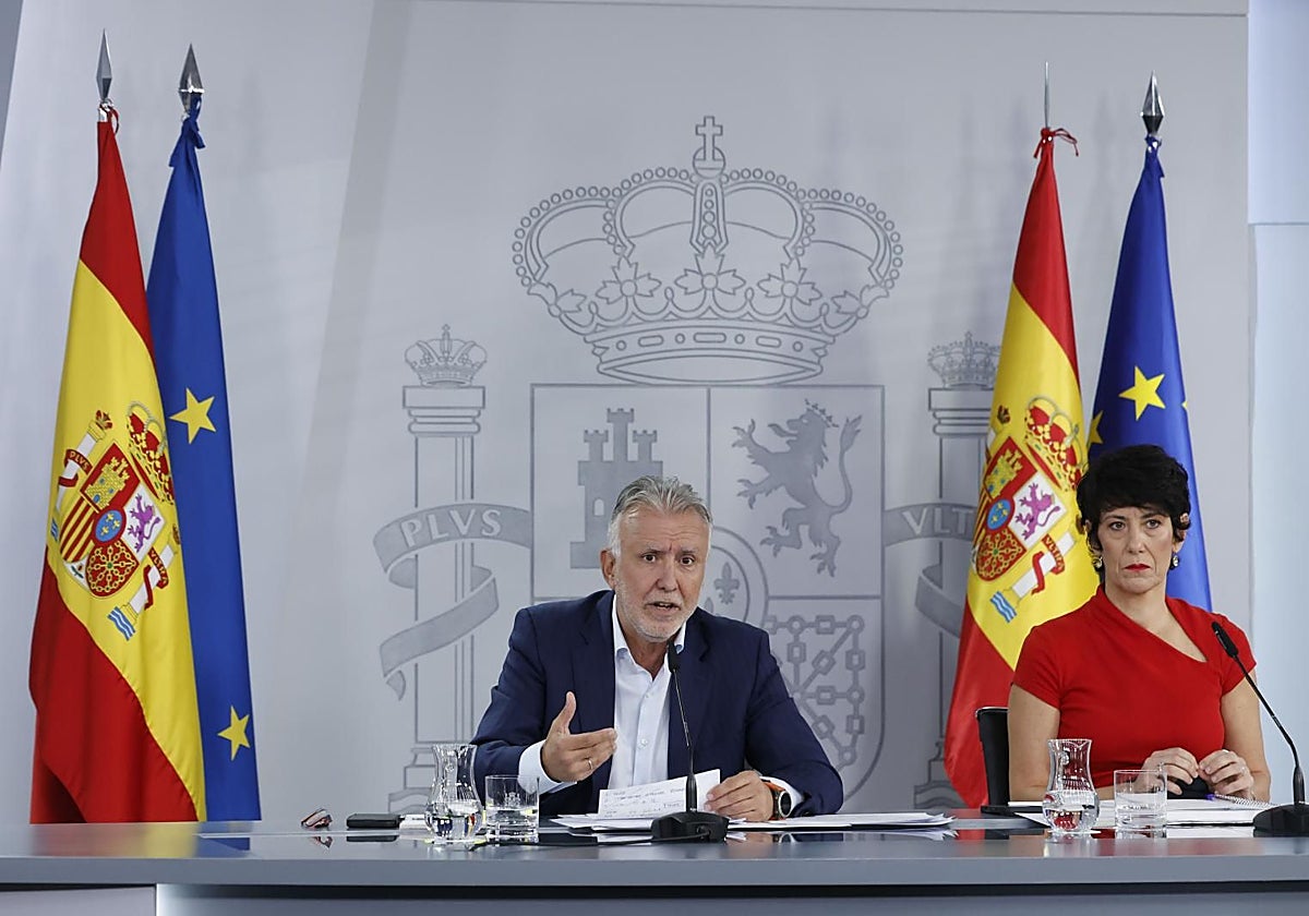 Rueda de prensa posterior al Consejo de Ministros, este martes