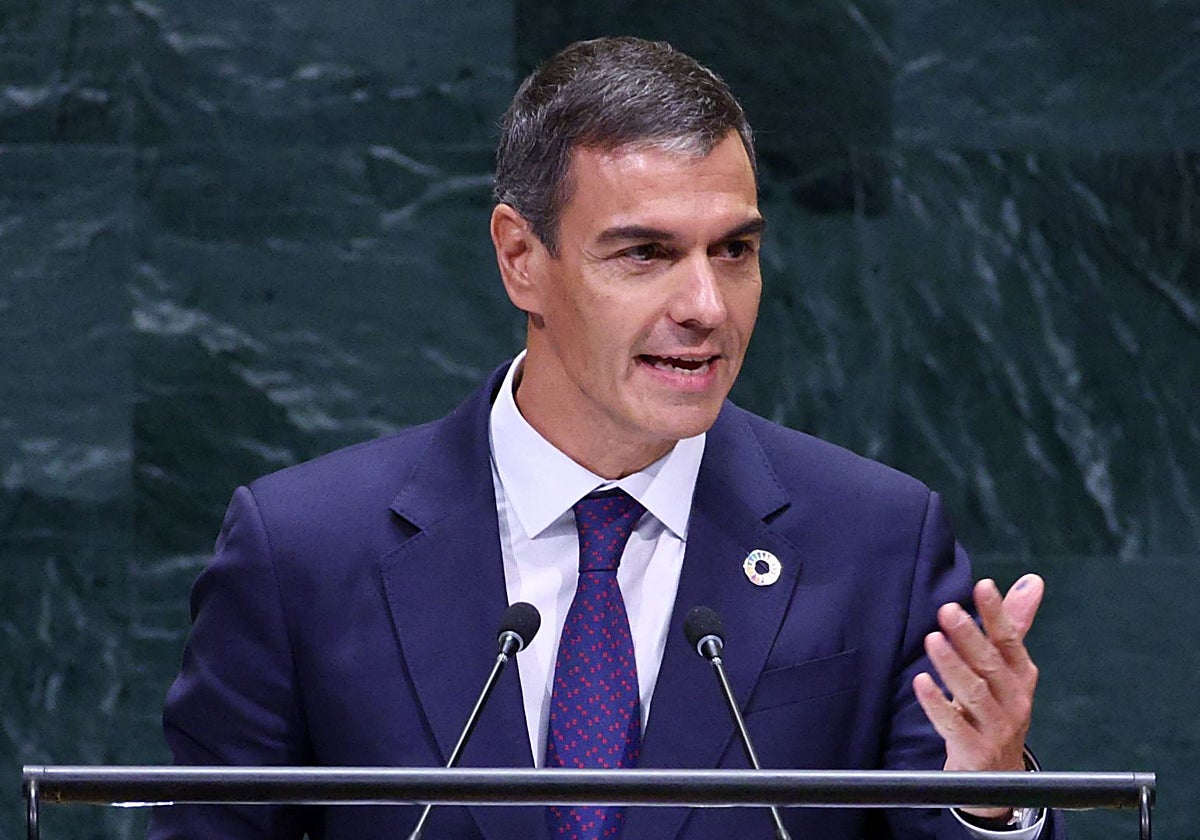 Pedro Sánchez interviene en la 81ª Asamblea General de la ONU