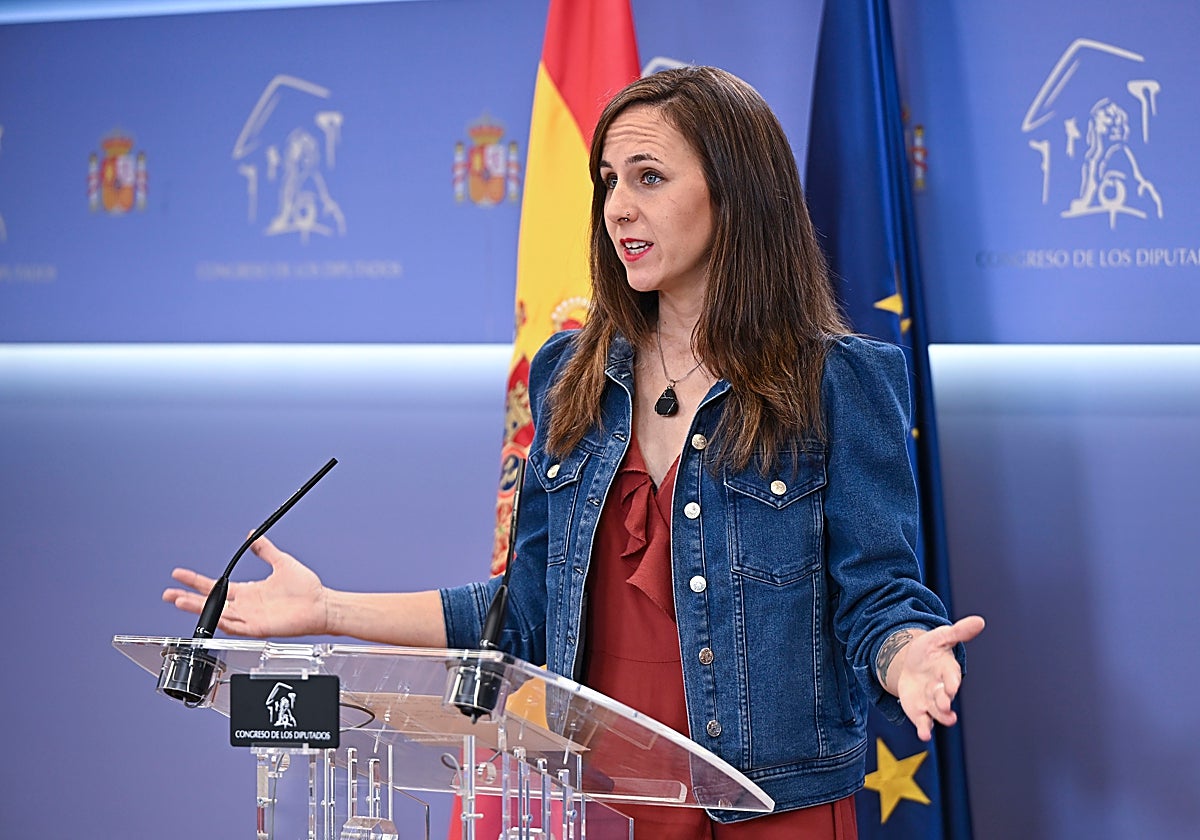 Belarra tacha el decreto de vivienda de «parche» y asegura que está «muy lejos de lo que pide la gente»
