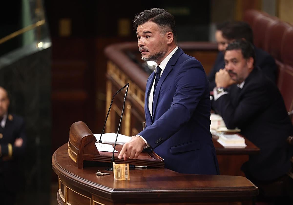 ERC presiona a Rufián y busca alternativas ya para liderar su lista en las generales