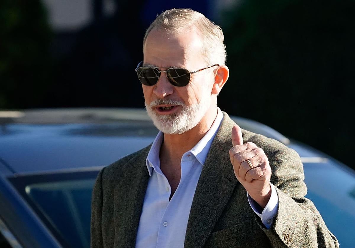 El rey Felipe VI, dado de alta tras ser operado de cataratas en Oviedo