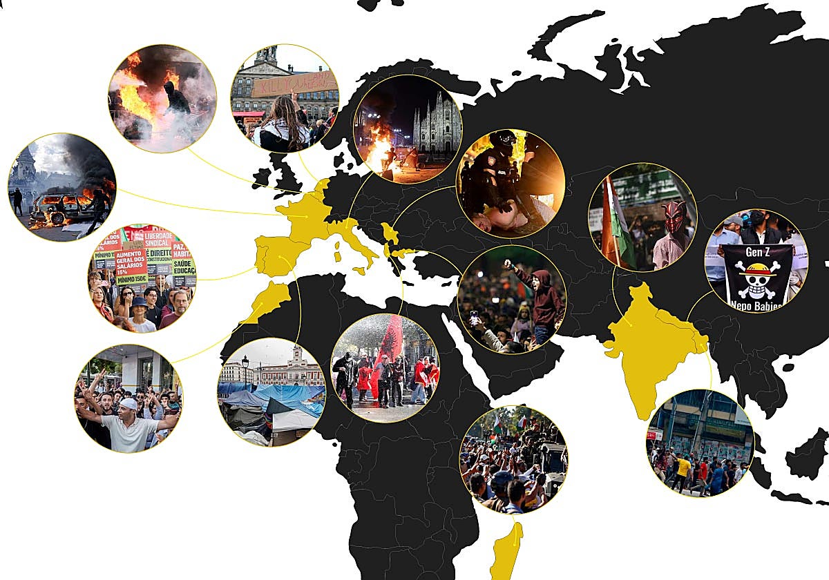 Los jóvenes incendian el mundo