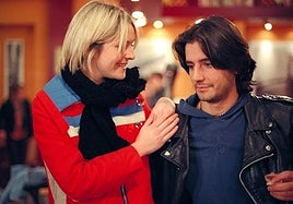 Eva Santolaria y Antonio Hortelano, como Quimi y Valle.