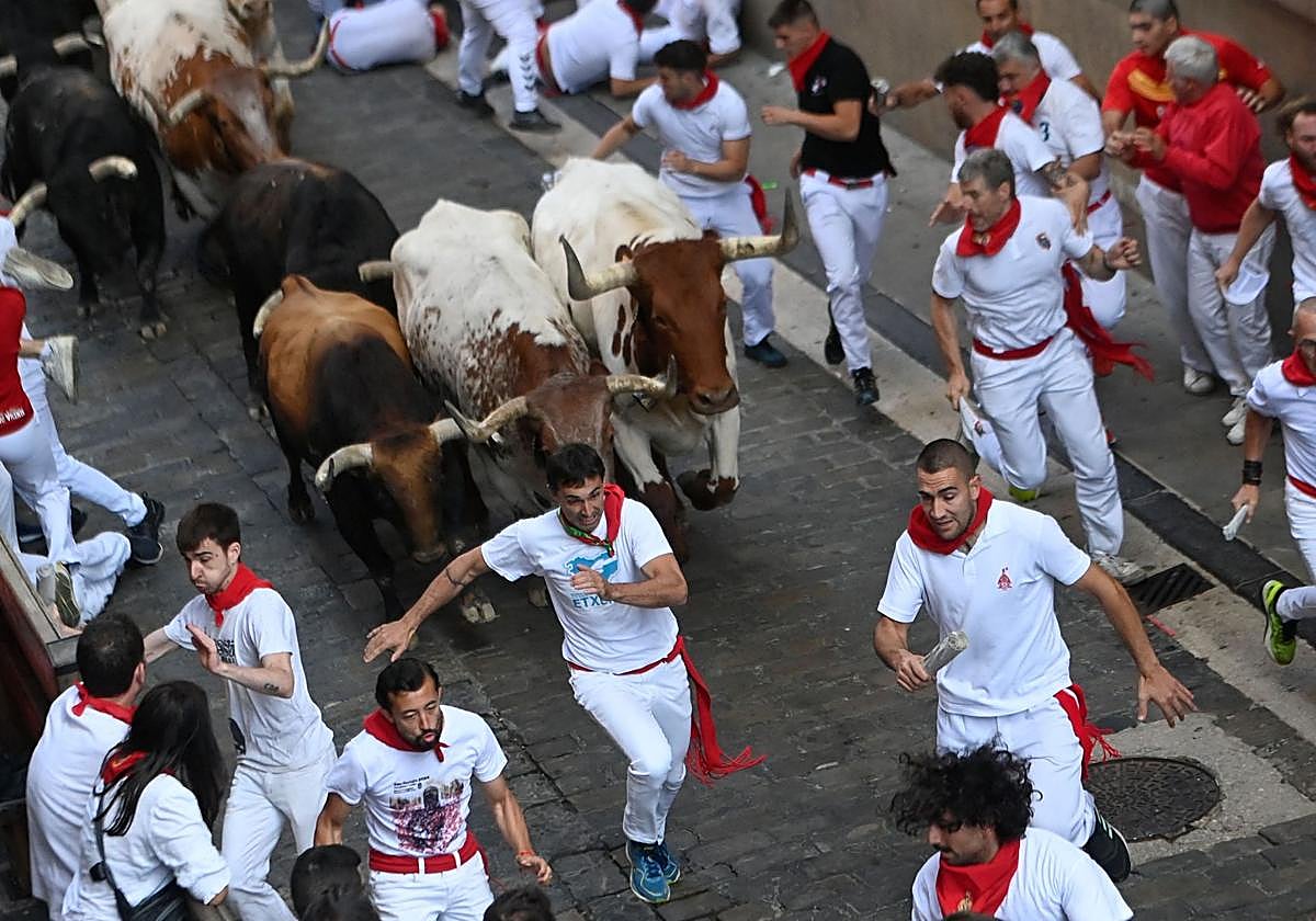Así ha sido el primer encierro de San Fermín 2026