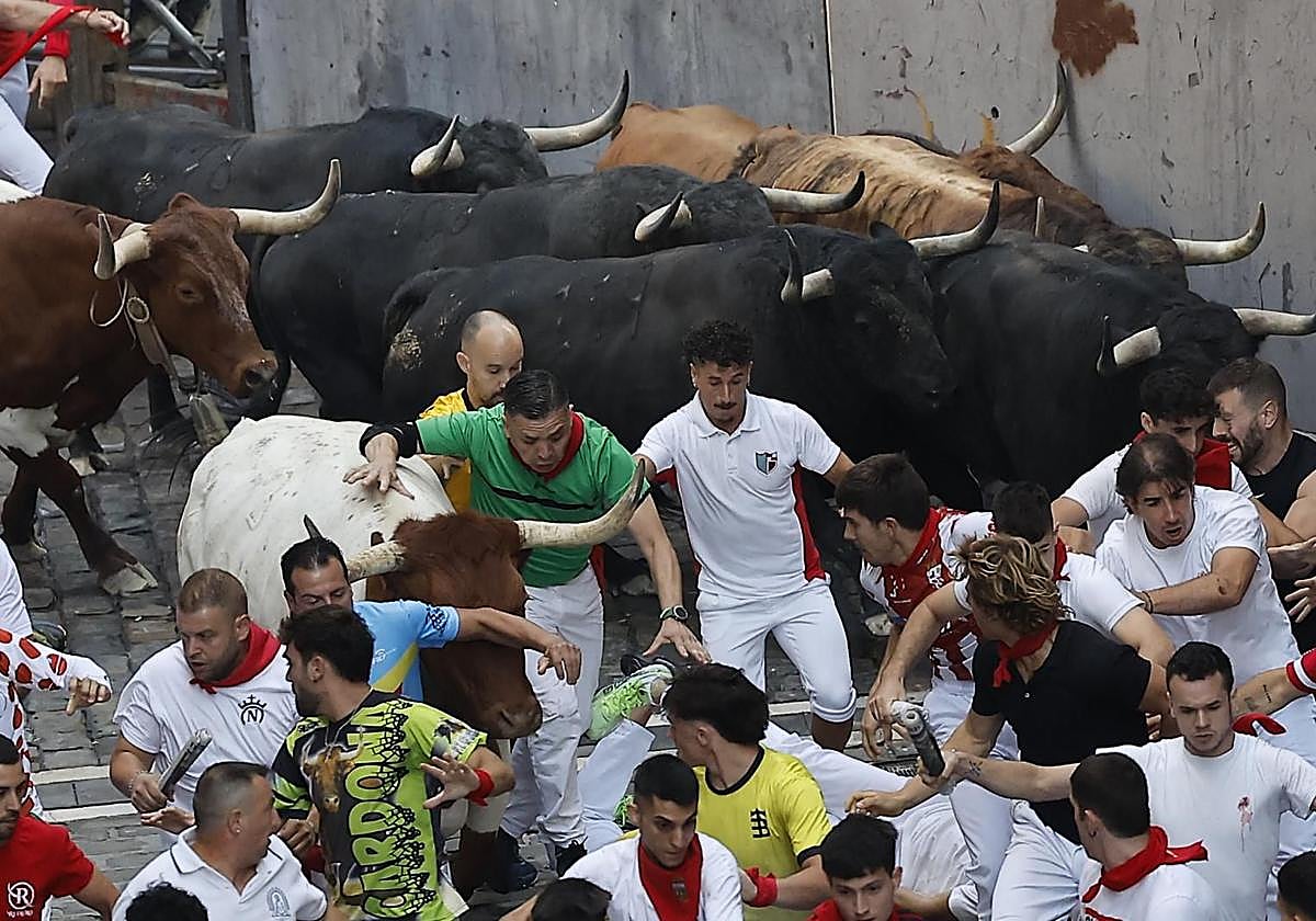 El cuarto encierro de San Fermín 2026, en directo