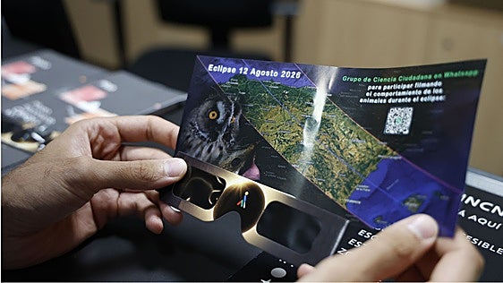 Las gafas para ver el eclipse también se reciclan