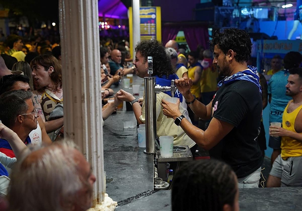 Nueve detenidos, tres por agresiones machistas, en la primera noche de la Semana Grande de Bilbao