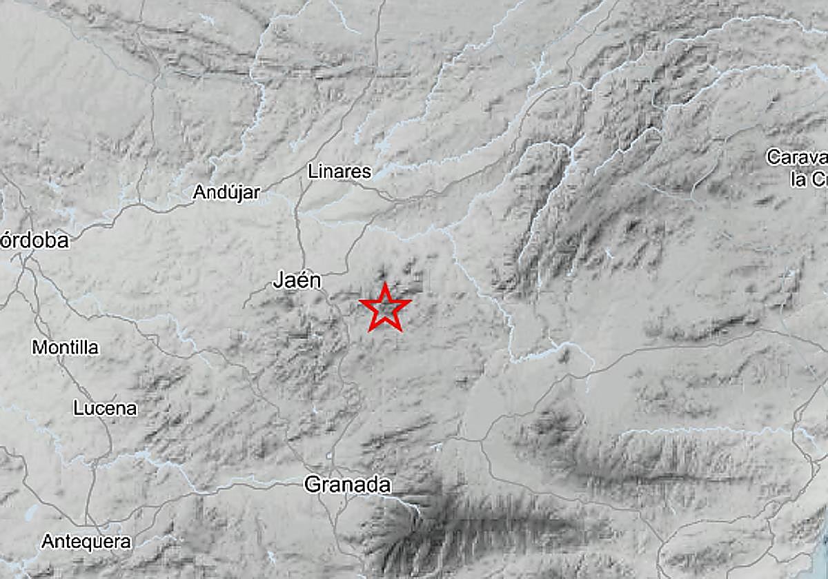 La tierra tiembla en Jaén: dos terremotos registrados en Huelma y Torres en apenas 13 minutos
