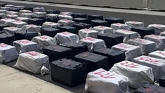 Cae una narcolancha al sur de Gran Canaria con más de tres toneladas de cocaína a bordo